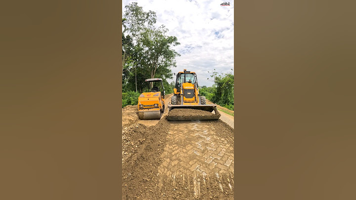 JCB 3dx Loader Folding & mini roller work 💪💯💥 #jcb #jcb3dx #tractor