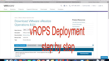 Introduction to vRealize  8 and deployment from scratch