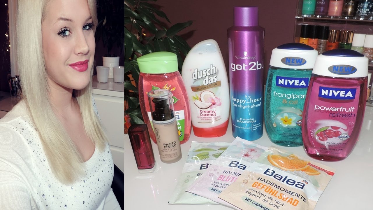 Dm Haul | Nivea, Catrice, Maybelline, DuschDas, Balea - YouTube