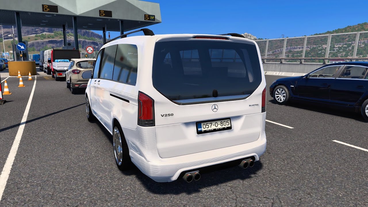 Mercedes-Benz W447 V-Class | Euro Truck Simulator 2 | ETS2 1.57 Bus mods