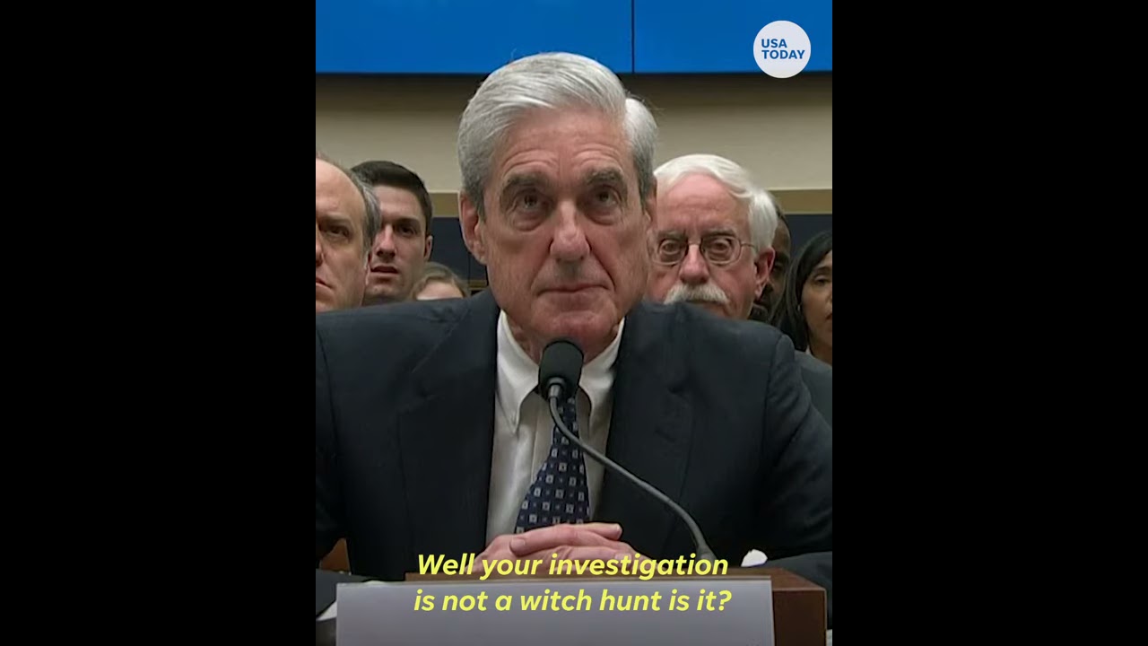 Robert Mueller Investigation Is Not A Witch Hunt USA TODAY
