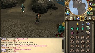 Virtua- RuneScape: Hockey, Mepps, and Krally go bot hunting! Part 1