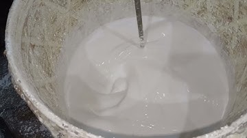 Low cost Distemper  Emulsion Paint Making at home.