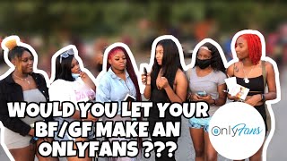WOULD YOU LET YOUR BF/GF MAKE AN OF??? 🤭 | PUBLIC INTERVIEW | FVSU EDITION