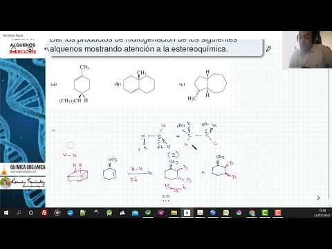 TEMA 6. ALQUENOS EJERCICIO 1 | HIDROGENACIÓN