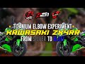 Kawasaki zx4rr  titanium silver to blue