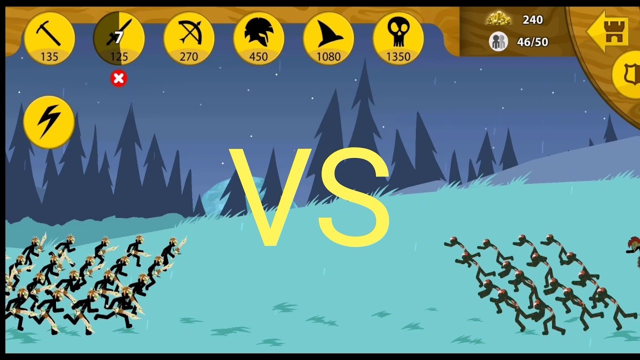 Mission 33 Massive Pouncer Deads Horde Stick War: Legacy Mission 33 Hard-Insane difficulty