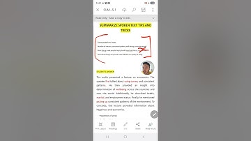 90/90- SUMMARIZE SPOKEN TEXT TIPS IN HINDI