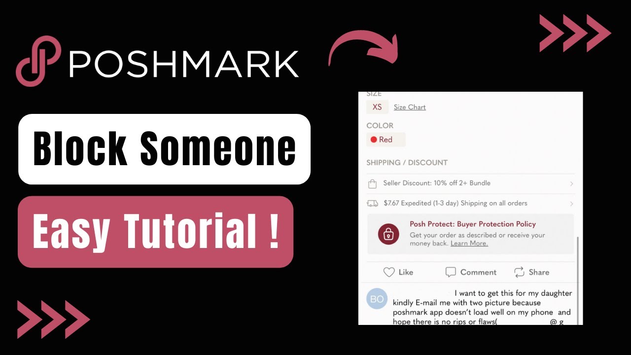 How to Block Someone on Poshmark ! - YouTube