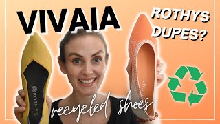 Rothys vs. Vivaia Comparison ♻️ | Honest Review | Sustainable, Recycled shoes 👠