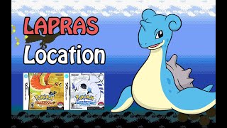 Pokemon HeartGold and SoulSilver - How to get Lapras