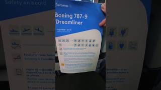 Air Europa Economy Cabin B789 Dreamliner AUH-MAD : EY Codeshare #shorts #aviation #planespotting
