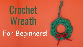 How to Crochet a Wreath for Beginners by Anita Louise Crochet 969 views 5 months ago 41 minutes