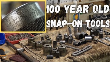100 year old Snap-On tools