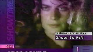 Showtime Saturday Exclusives Tv Promo 1990