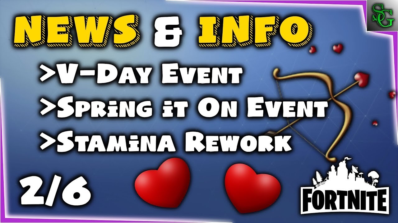 Fortnite News - Upcoming Content & Events - Valentines Day ...