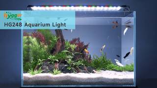 hygger HG248 Aquarium Light with Remote Control