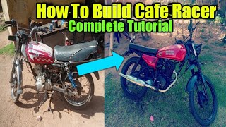 How To Build Cafe Racer Complete Tutorial 4