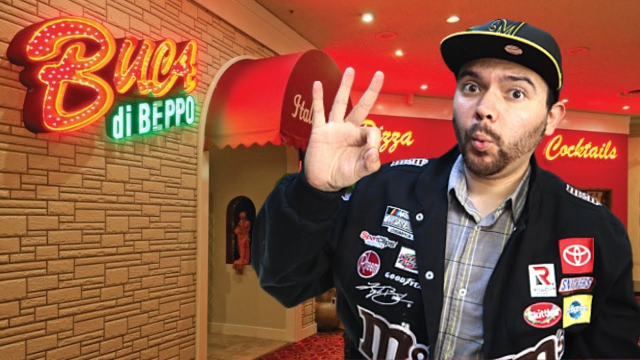 Wasn't Expecting To Eat At Buca Di Beppo At The Excalibur Casino But The Lasagna Was Delicious