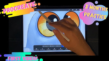 EASY Procreate Owl Time-lapse - First Video