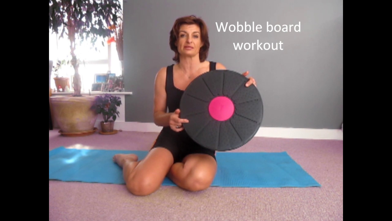 Wobble Board Workout Burn some fat! YouTube