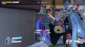 Overwatch Eichenwalde attack Widowmaker potg