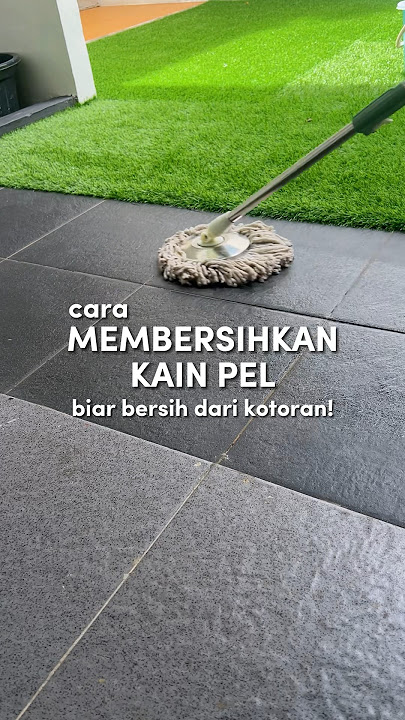 Deep clean the mop so it doesn't get dirty