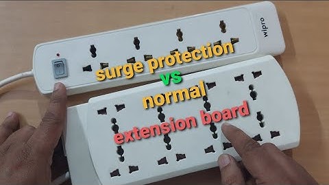 surge protection power extension board vs normal power extension board | which is best?