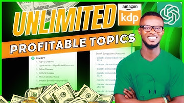 How to get profitable Amazon KDP topics [ UNLIMITED KDP TOPICS] #amazon KDP#Amazon kindle publishing