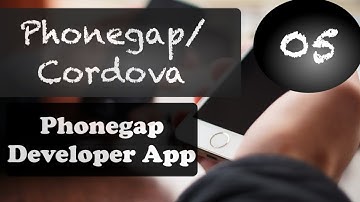 [Curso Phonegap / Cordova] Aula 05: Testando com Phonegap Developer App