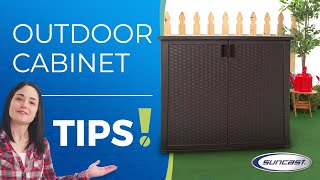 Suncast Outdoor Cabinet | Get It Together! (Tips & Tricks)
