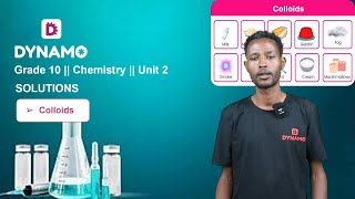 Celebrity Grade 10 || Chemistry || Unit 2 || Part 4 || Colloids Wealth