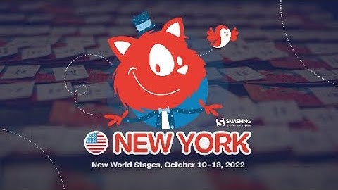 SmashingConf New York 2022