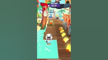 Talking Tom Time Rush Talking Hank Reverse Funny Fails & Falls Moments #shorts