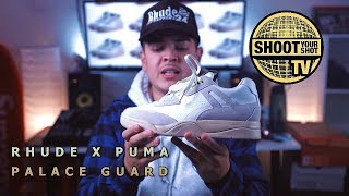 Rhude x Puma Palace Guard Review | Unboxing and On Foot - YouTube