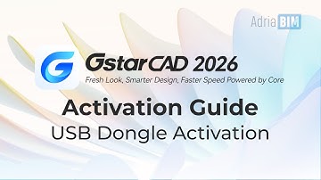 GstarCAD 2026 Installation Guide - USB Dongle Activation license (English)