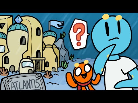 Wo liegt die versunkene Stadt Atlantis?