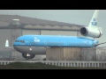 KLM MD-11 (PH-KCO) Landing at SFO {HD}