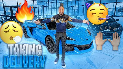 TAKING DELIVERY AND FIRST DRIVE IN MY NEW 2023 Z06 CORVETTE