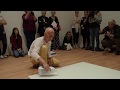 Performance Wolfgang Laib, LAC Lugano, 1/09/2017