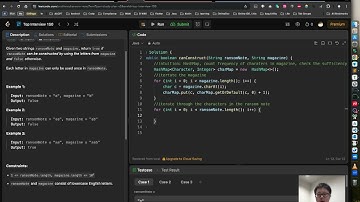 LeetCode Quick Review Vlog: Problem 383 - Ransom Note
