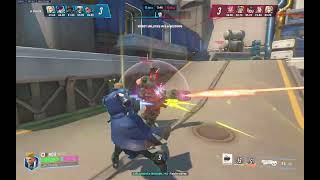 Soldier 76 Casually Wins 1v1 vs a Tank (Overwatch Stadium)