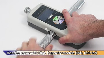 Imada ZTS/ZTA series Digital Force gauge introduction video.
