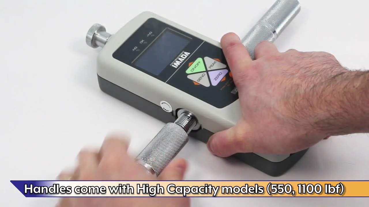 Imada ZTS/ZTA series Digital Force gauge introduction video.
