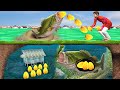 विशाल मछली के सुनहरे अंडे Giant Fish Golden Eggs Comedy Video हिंदी कहानिया Hindi Kahaniya Comedy