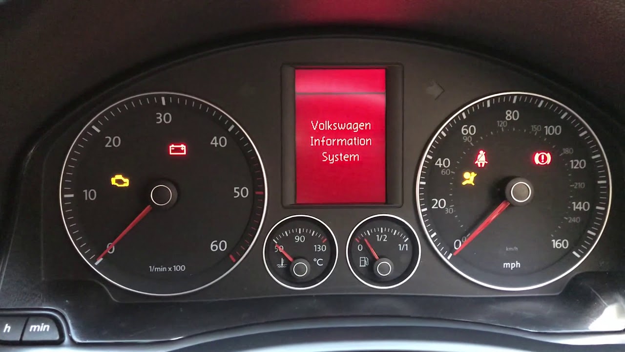 How To Reset 20042010 VW Volkswagen Golf Jetta Bora Service Light