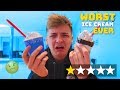 Eating At The WORST Reviewed Ice Cream Parlor In My City! (1 STAR)