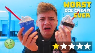 Eating At The WORST Reviewed Ice Cream Parlor In My City! (1 STAR)