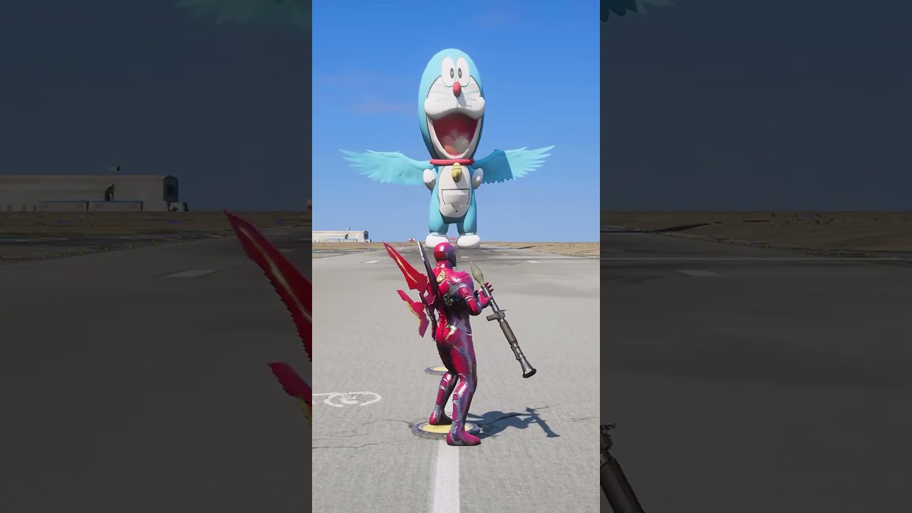 Zombie Doremon Vs All Man 😱 who is the best 🤔