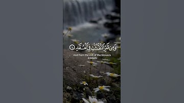 تلاوة هادئة تريح الأعصاب 😴🎧 | القاريء ماهر المعيقلي - سورة الناس 🤍🌥️."
